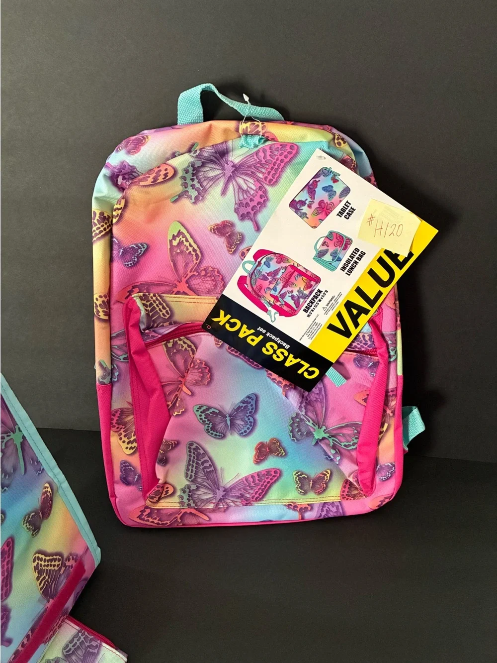 Back to School - Butterflies backpack bundle